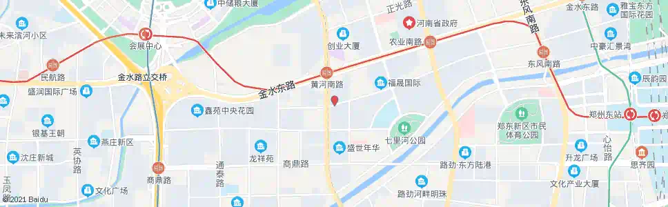 郑州祥盛街黄河南路_公交站地图_郑州公交_妙搜公交查询2025