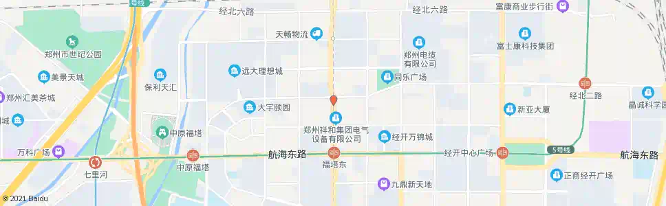 郑州经开第三大街经北二路_公交站地图_郑州公交_妙搜公交查询2025