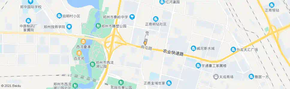 郑州电厂路冉屯路北_公交站地图_郑州公交_妙搜公交查询2025