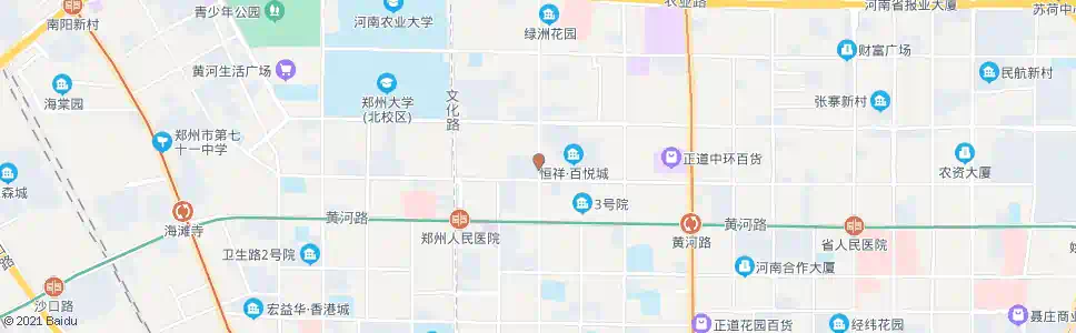 郑州经七路红旗路_公交站地图_郑州公交_妙搜公交查询2025