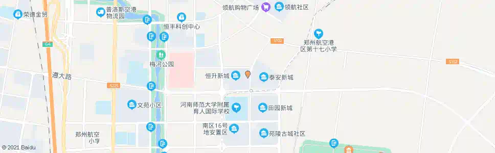 郑州新港八路航兴路_公交站地图_郑州公交_妙搜公交查询2025