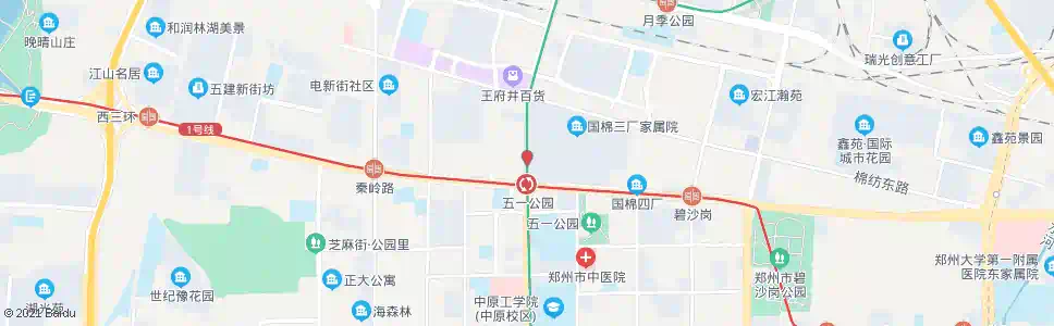 郑州桐柏路建设路站_公交站地图_郑州公交_妙搜公交查询2025
