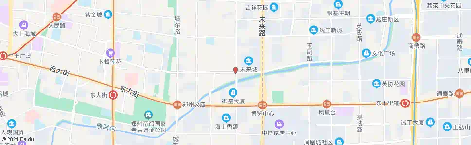 郑州商城路东明路_公交站地图_郑州公交_妙搜公交查询2025