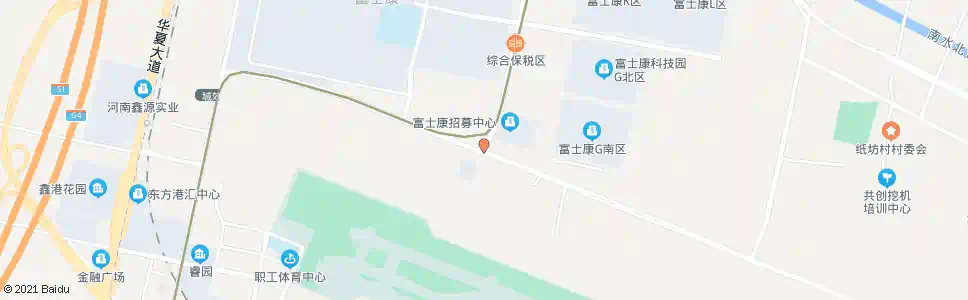 郑州郑港四路郑港一街_公交站地图_郑州公交_妙搜公交查询2025