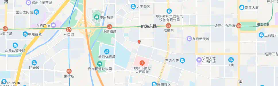 郑州经开第一大街经南三路_公交站地图_郑州公交_妙搜公交查询2025