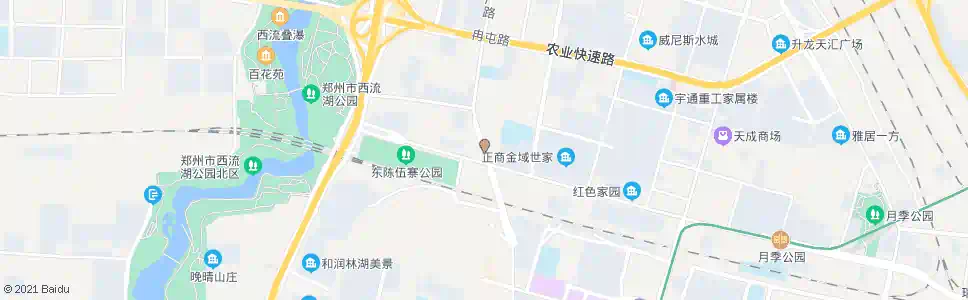 郑州秦岭路金水西路_公交站地图_郑州公交_妙搜公交查询2025