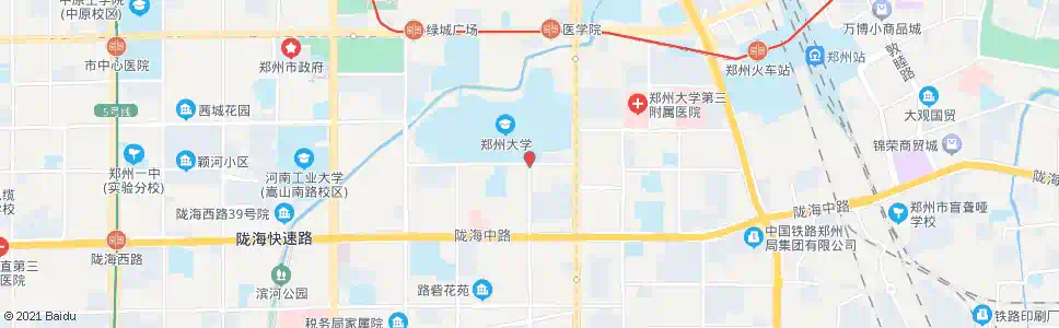 郑州桃源路大学路站_公交站地图_郑州公交_妙搜公交查询2025