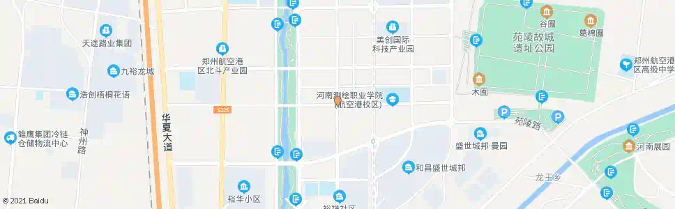 郑州新港八路航虹路_公交站地图_郑州公交_妙搜公交查询2025