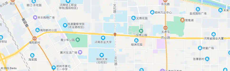 郑州农业路文化路_公交站地图_郑州公交_妙搜公交查询2025