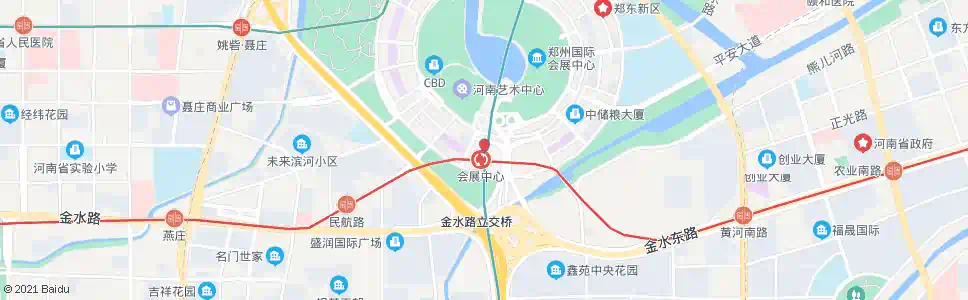 郑州会展中心_公交站地图_郑州公交_妙搜公交查询2025