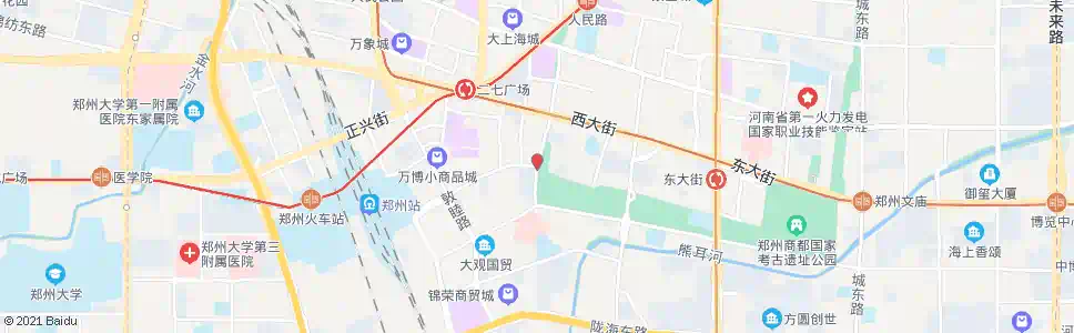 郑州南顺城街大同路站_公交站地图_郑州公交_妙搜公交查询2025