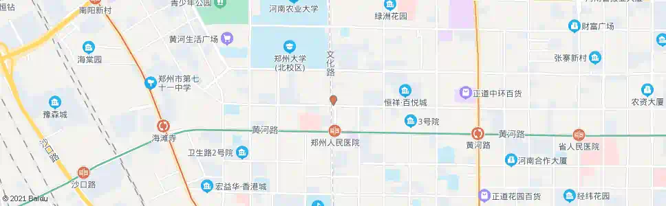 郑州文化路红旗路站_公交站地图_郑州公交_妙搜公交查询2025