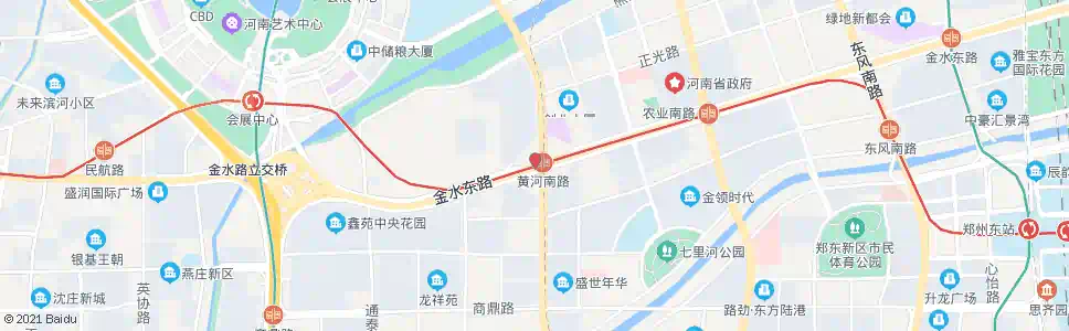 郑州金水东路黄河南路_公交站地图_郑州公交_妙搜公交查询2025