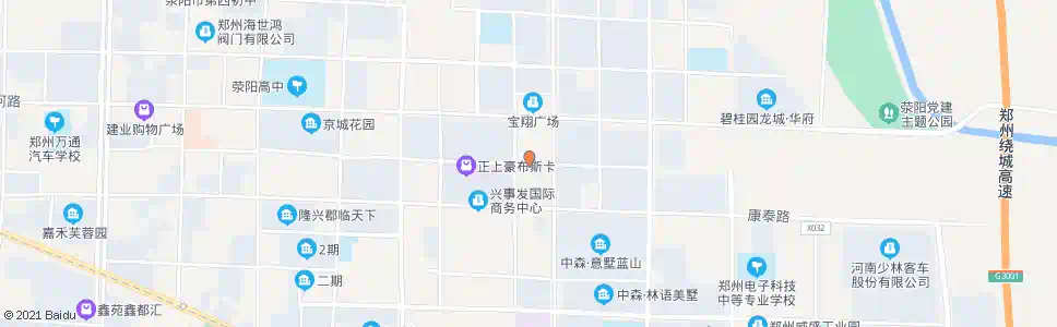 郑州国泰路荥泽大道_公交站地图_郑州公交_妙搜公交查询2025