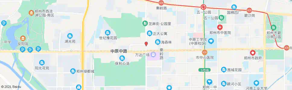 郑州华山路公交站_公交站地图_郑州公交_妙搜公交查询2025