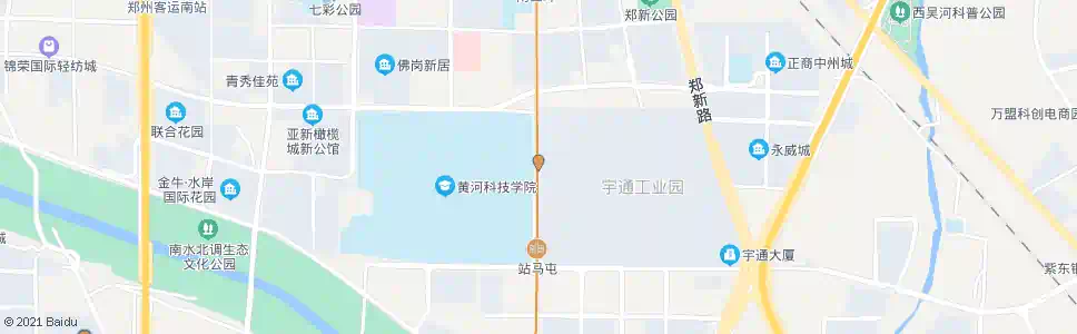 郑州紫荆山南路宇通路站_公交站地图_郑州公交_妙搜公交查询2025