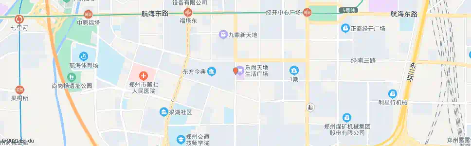郑州经开第五大街经南四路_公交站地图_郑州公交_妙搜公交查询2025