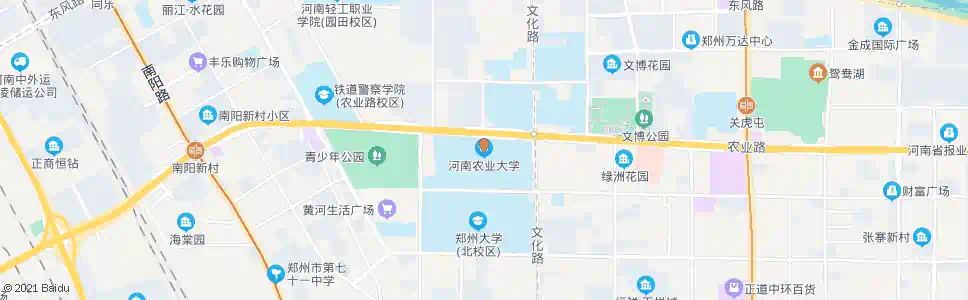 郑州河南农业大学_公交站地图_郑州公交_妙搜公交查询2025