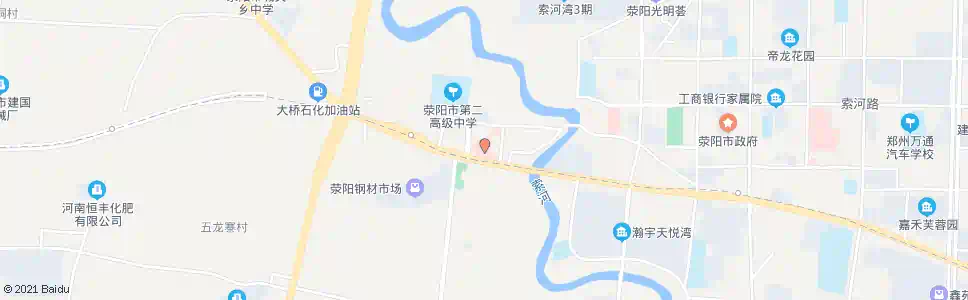 郑州中医院(荥阳)_公交站地图_郑州公交_妙搜公交查询2025