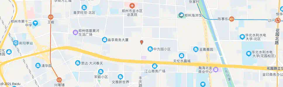 郑州丰庆路庙李站_公交站地图_郑州公交_妙搜公交查询2025