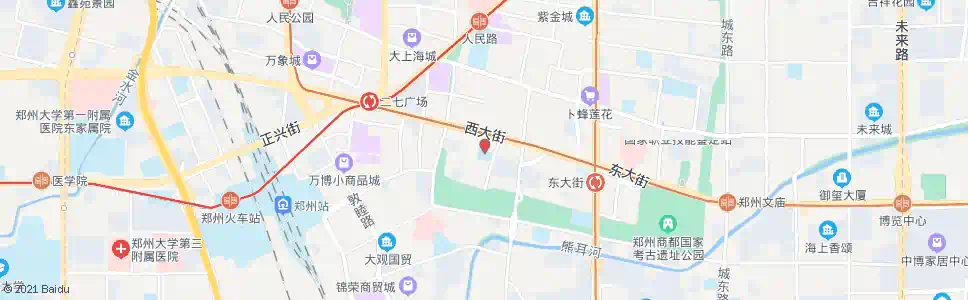 郑州三中_公交站地图_郑州公交_妙搜公交查询2025