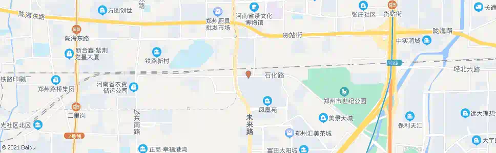 郑州石化路未来路_公交站地图_郑州公交_妙搜公交查询2025