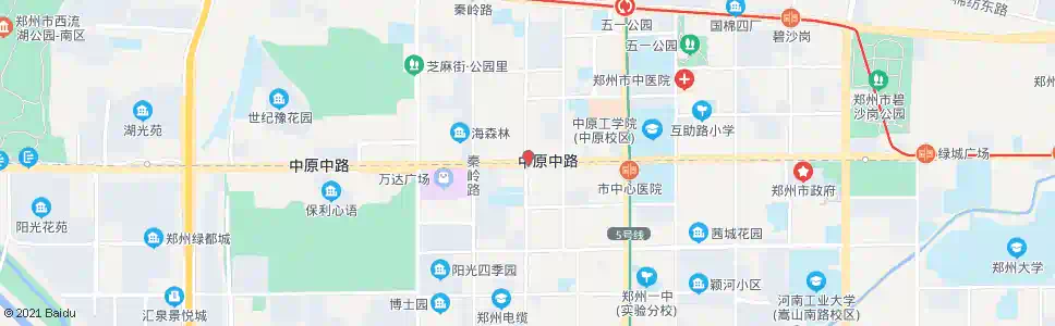 郑州中原路伏牛路_公交站地图_郑州公交_妙搜公交查询2025
