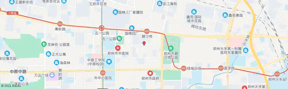 郑州蓝天体检中心_公交站地图_郑州公交_妙搜公交查询2025