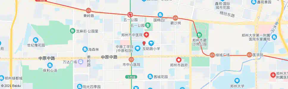 郑州互助路文化宫路_公交站地图_郑州公交_妙搜公交查询2025