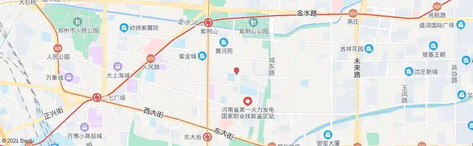 郑州城北路紫荆山路站_公交站地图_郑州公交_妙搜公交查询2025