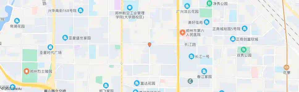 郑州长江路行云路_公交站地图_郑州公交_妙搜公交查询2025