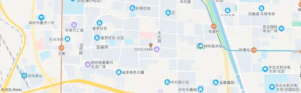 郑州丰庆路国基路_公交站地图_郑州公交_妙搜公交查询2025