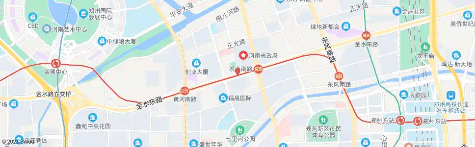 郑州农业南路金水东路_公交站地图_郑州公交_妙搜公交查询2025