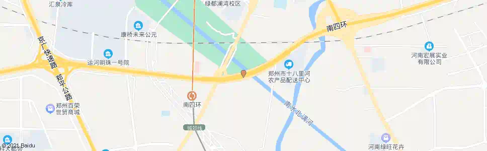郑州南四环G107_公交站地图_郑州公交_妙搜公交查询2025