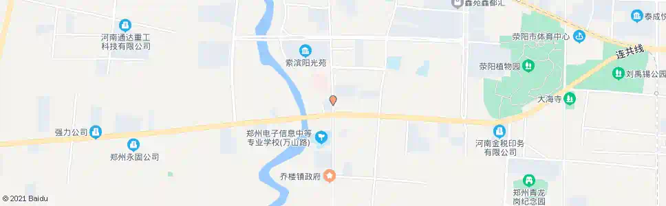 郑州万山路310国道_公交站地图_郑州公交_妙搜公交查询2025