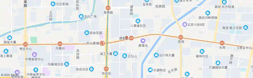 郑州通泰路商都路_公交站地图_郑州公交_妙搜公交查询2025