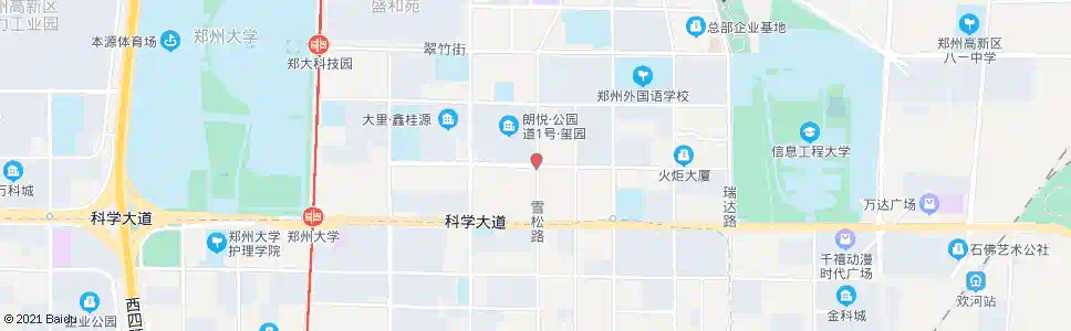 郑州雪松路国槐街_公交站地图_郑州公交_妙搜公交查询2025