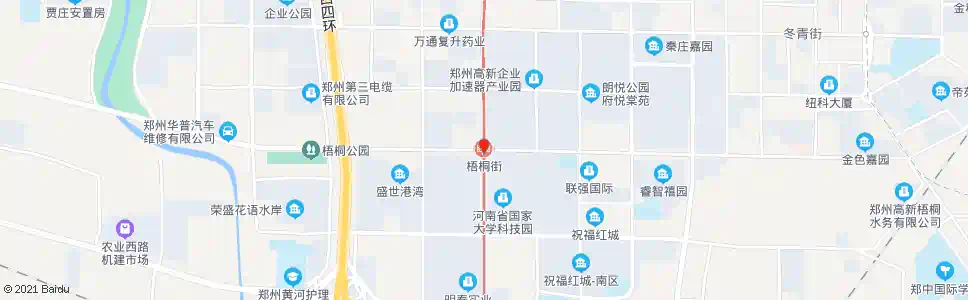 郑州梧桐街站_公交站地图_郑州公交_妙搜公交查询2025
