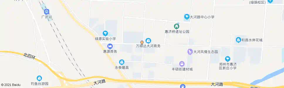郑州绿源路丰业街_公交站地图_郑州公交_妙搜公交查询2025