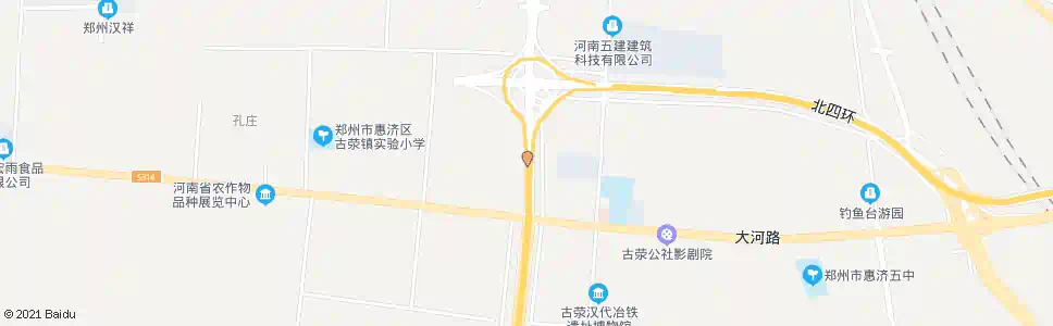 郑州西四环堂李_公交站地图_郑州公交_妙搜公交查询2025
