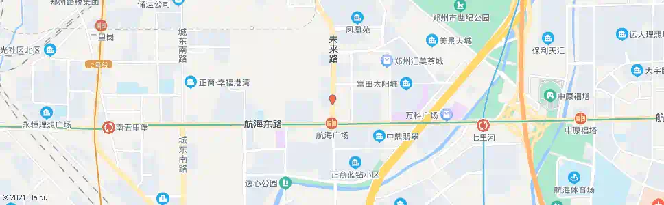 郑州未来路航海路_公交站地图_郑州公交_妙搜公交查询2025