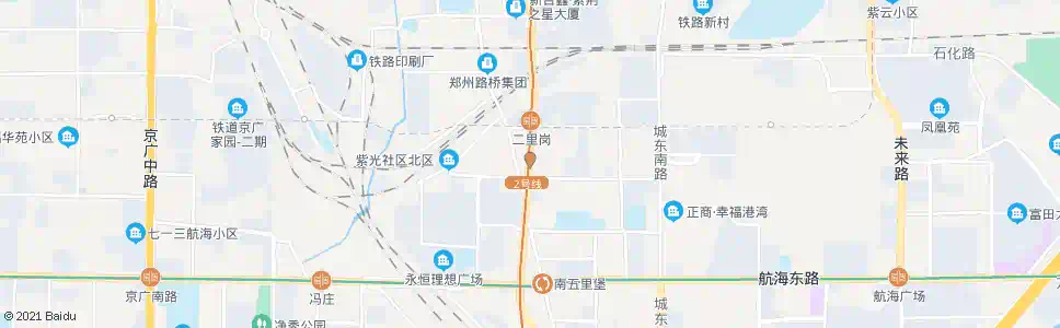 郑州紫荆山路金城街站_公交站地图_郑州公交_妙搜公交查询2025