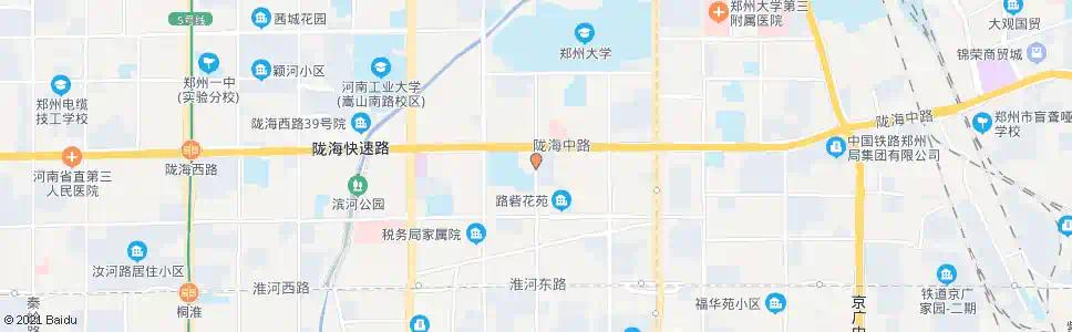 郑州陇海路淮北街_公交站地图_郑州公交_妙搜公交查询2025