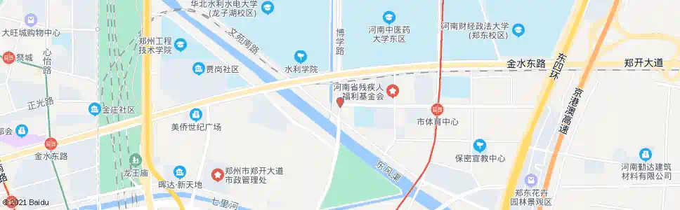 郑州学理路博学路_公交站地图_郑州公交_妙搜公交查询2025