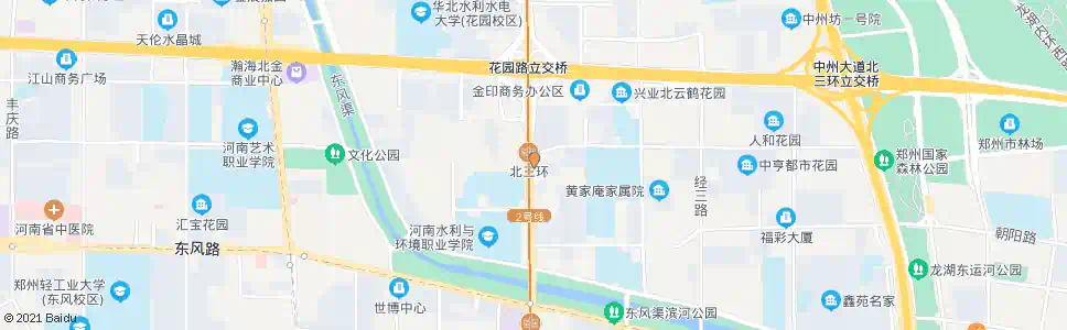 郑州省广播电视中心地铁A口_公交站地图_郑州公交_妙搜公交查询2025