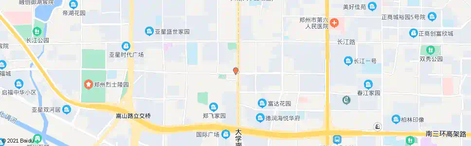 郑州郑航街大学路_公交站地图_郑州公交_妙搜公交查询2025