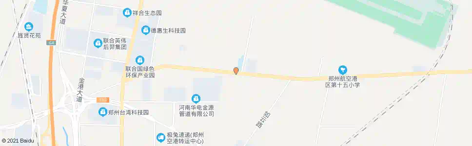 郑州102省道朱庄_公交站地图_郑州公交_妙搜公交查询2025