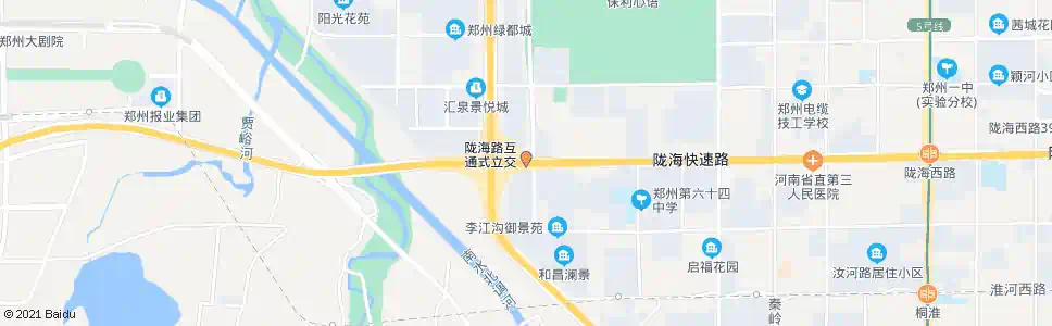郑州陇海路西三环西_公交站地图_郑州公交_妙搜公交查询2025