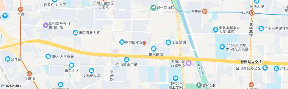 郑州中方圆(园丁街口)_公交站地图_郑州公交_妙搜公交查询2025