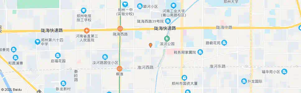 郑州工人路汝河路站_公交站地图_郑州公交_妙搜公交查询2025
